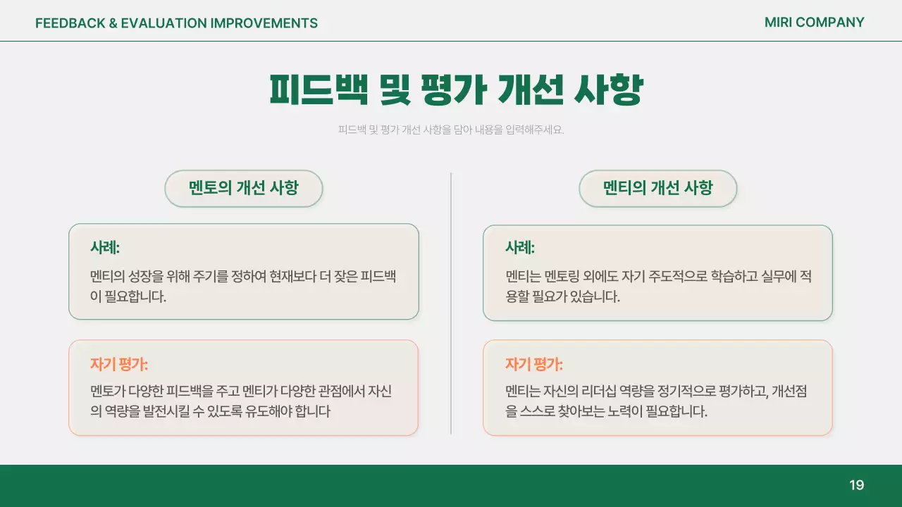 주황 심플 보고서 분석