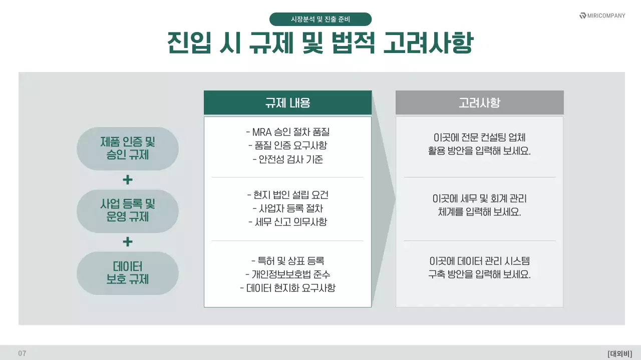 회색 모던 비즈니스 기획서