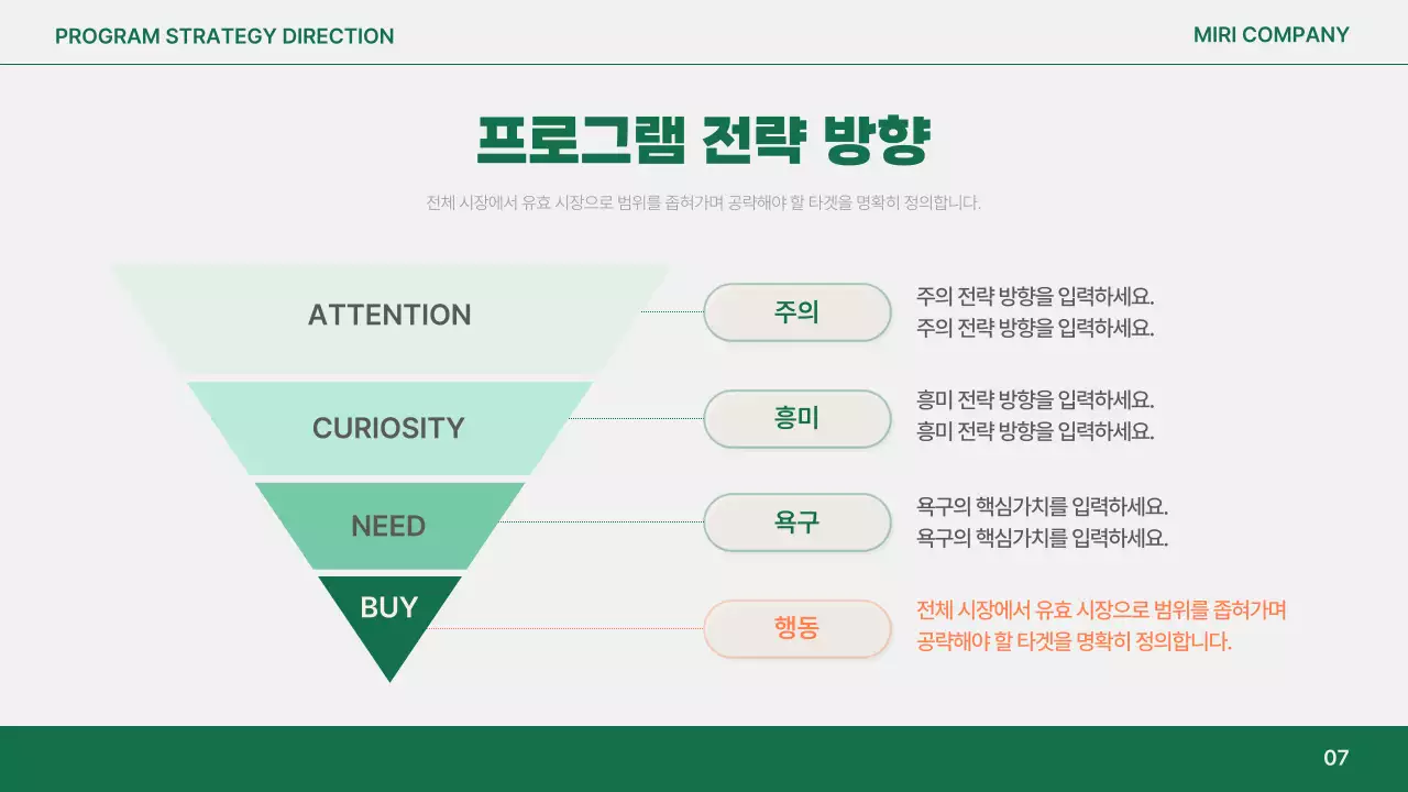 주황 심플 보고서 분석