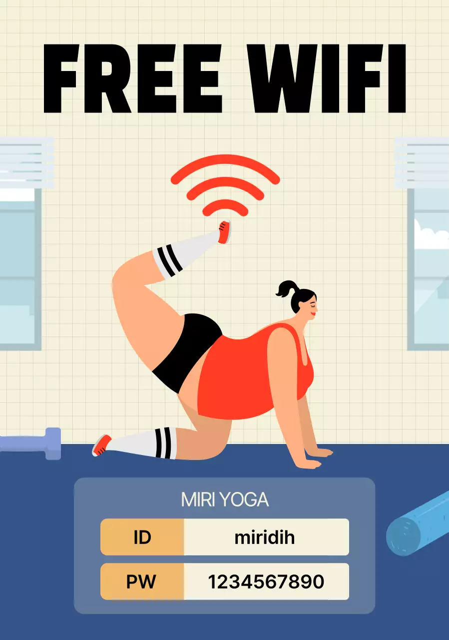 주황 팝 요가 안내