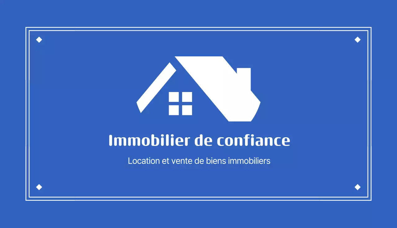 Annonce immobilière Blue Simple
