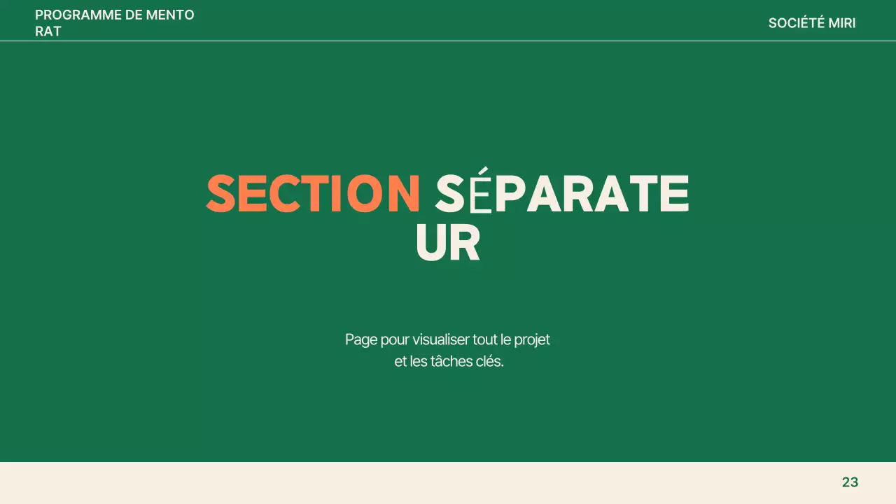 Analyse du rapport simple Orange