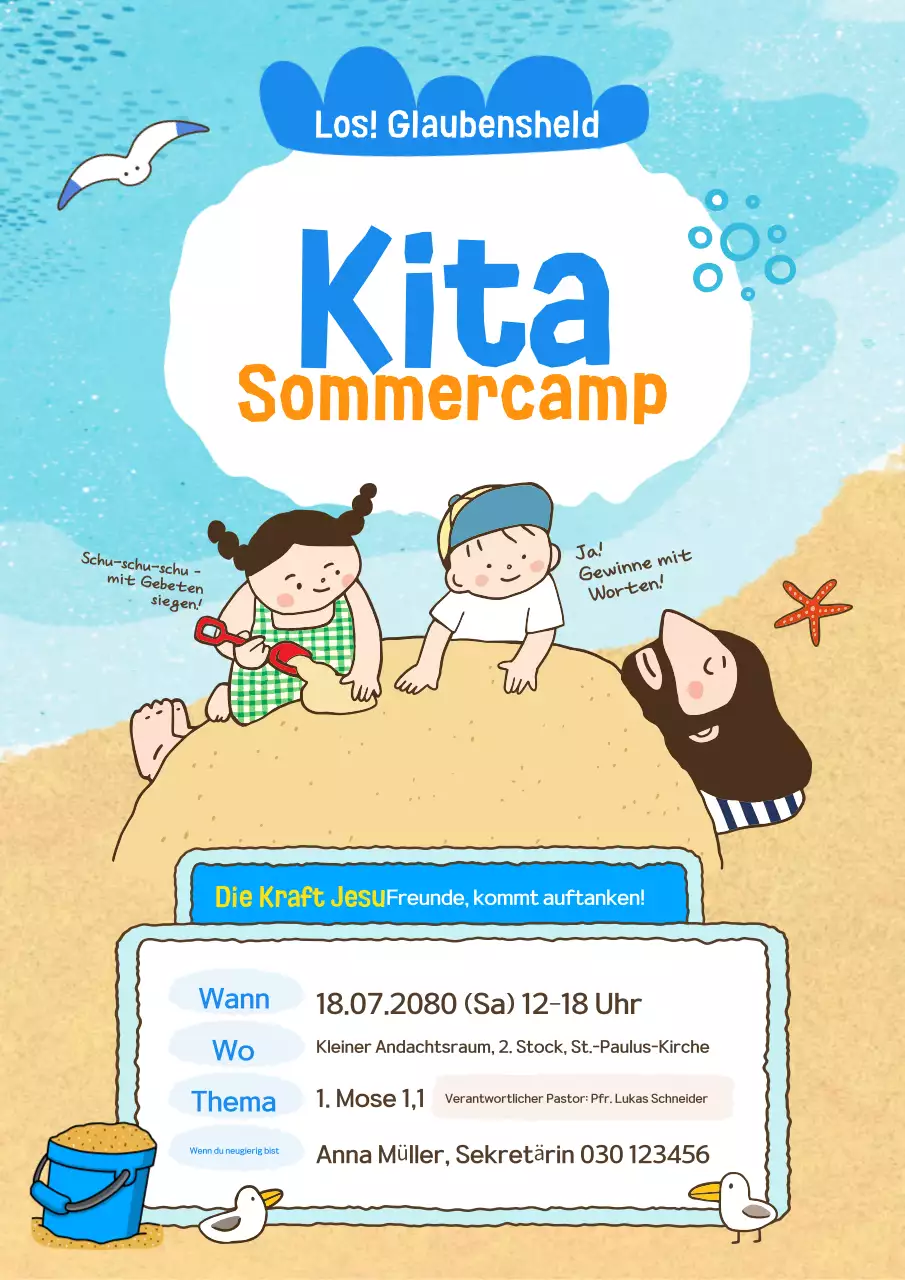 Sky Blue Baby Camp Guide