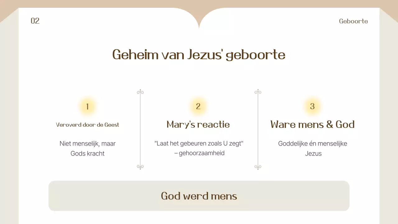 Beige eenvoudige trainingsmaterialen training