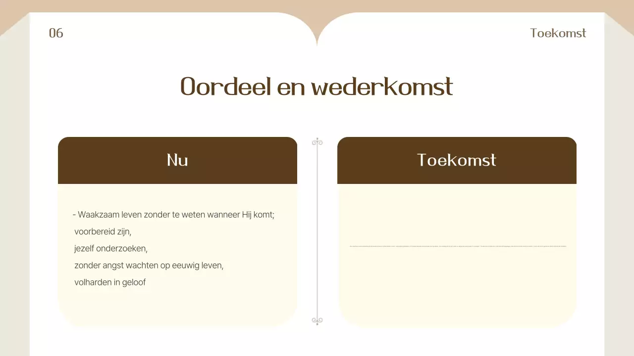 Beige eenvoudige trainingsmaterialen training