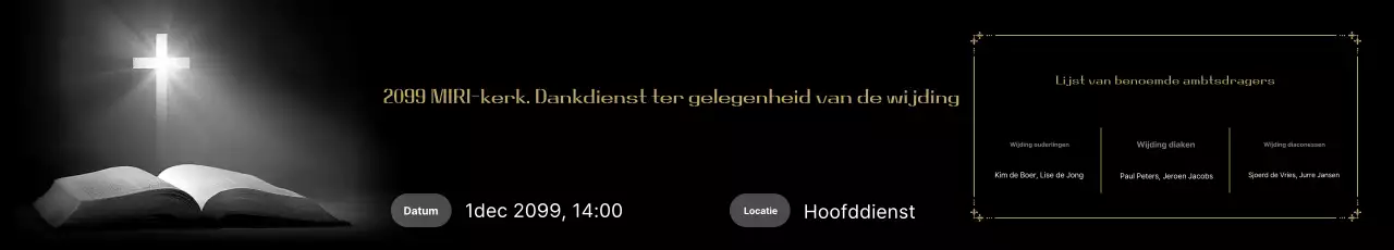 Zwarte Gevorderde Aanbiddingsgids