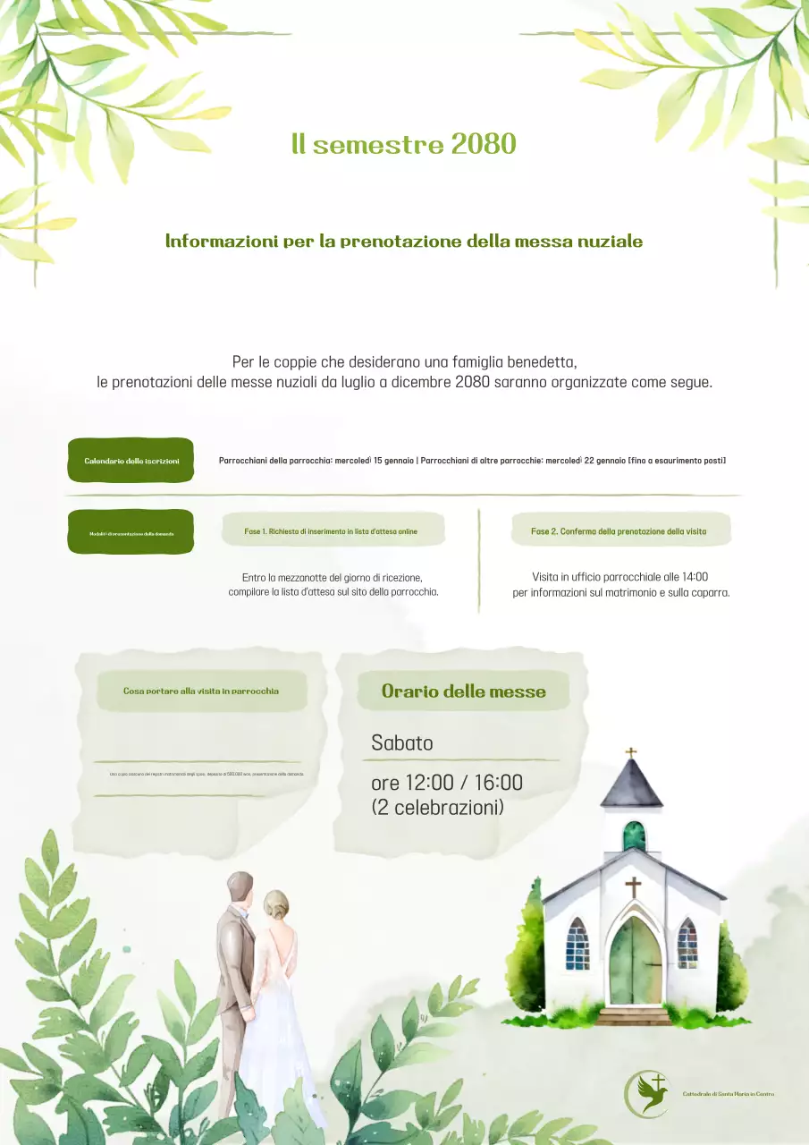 Guida alla prenotazione di matrimoni semplici ed ecologici