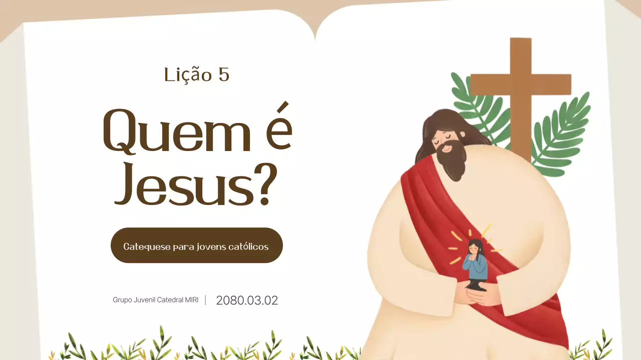 Materiais de treinamento simples em bege