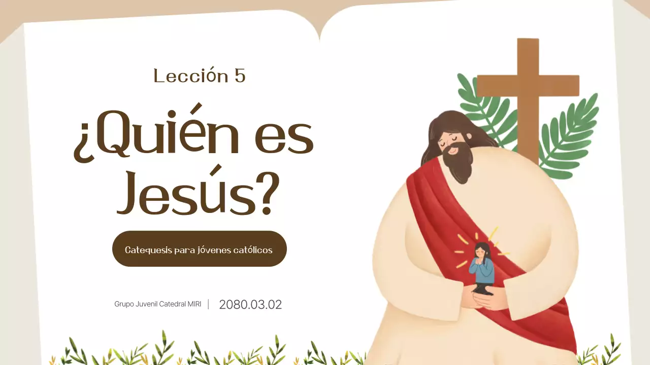 Materiales de capacitación sencillos en beige