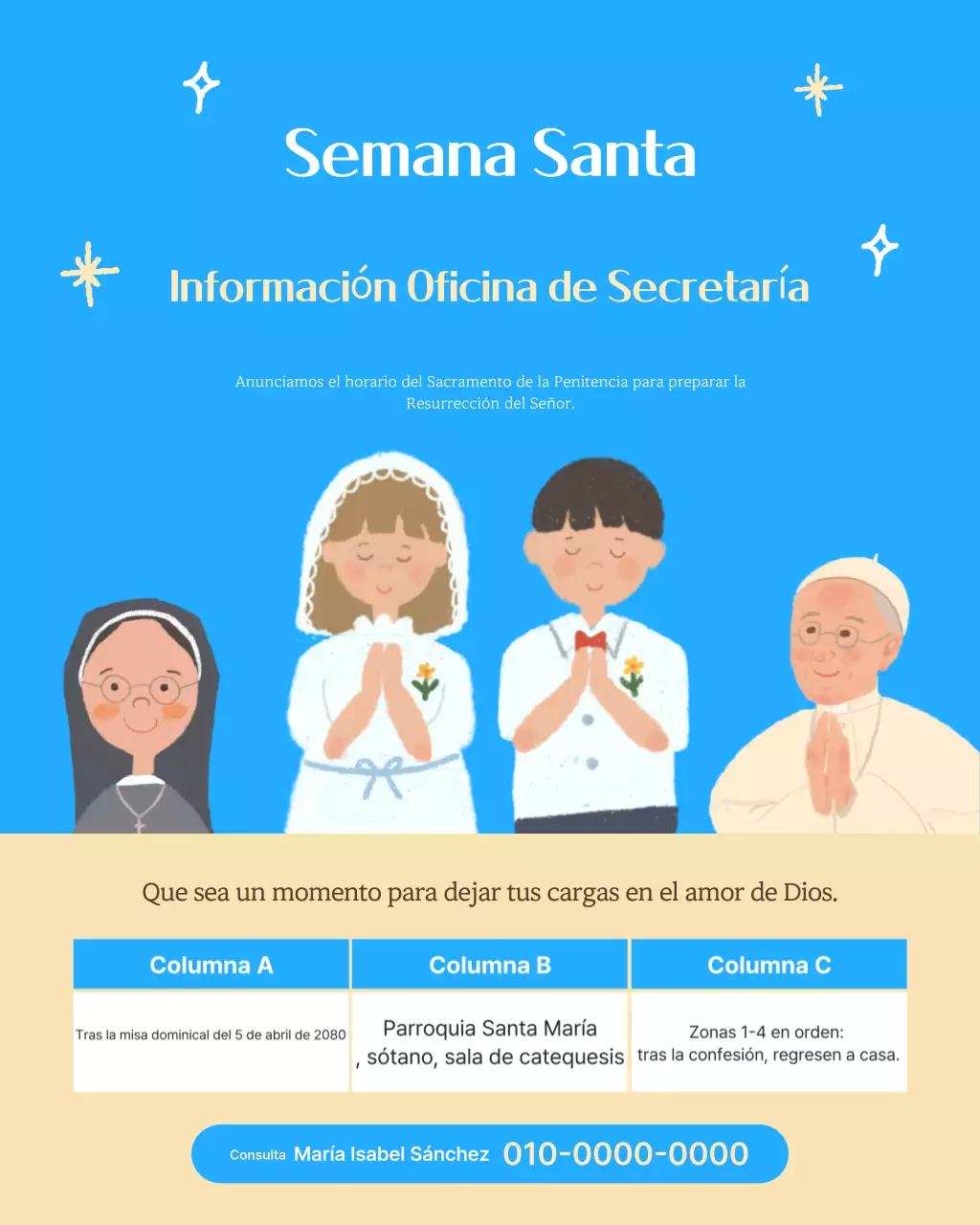 Guía de Pascua para bebés azules