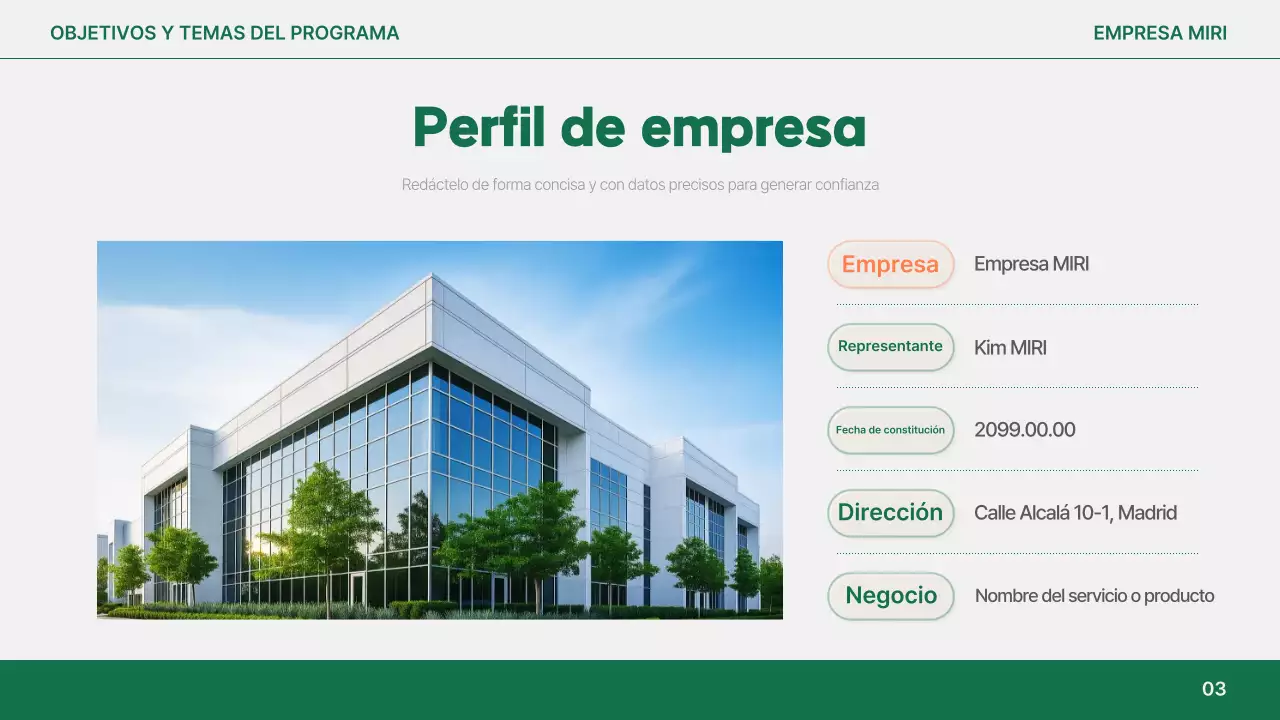 Análisis del informe simple de Orange