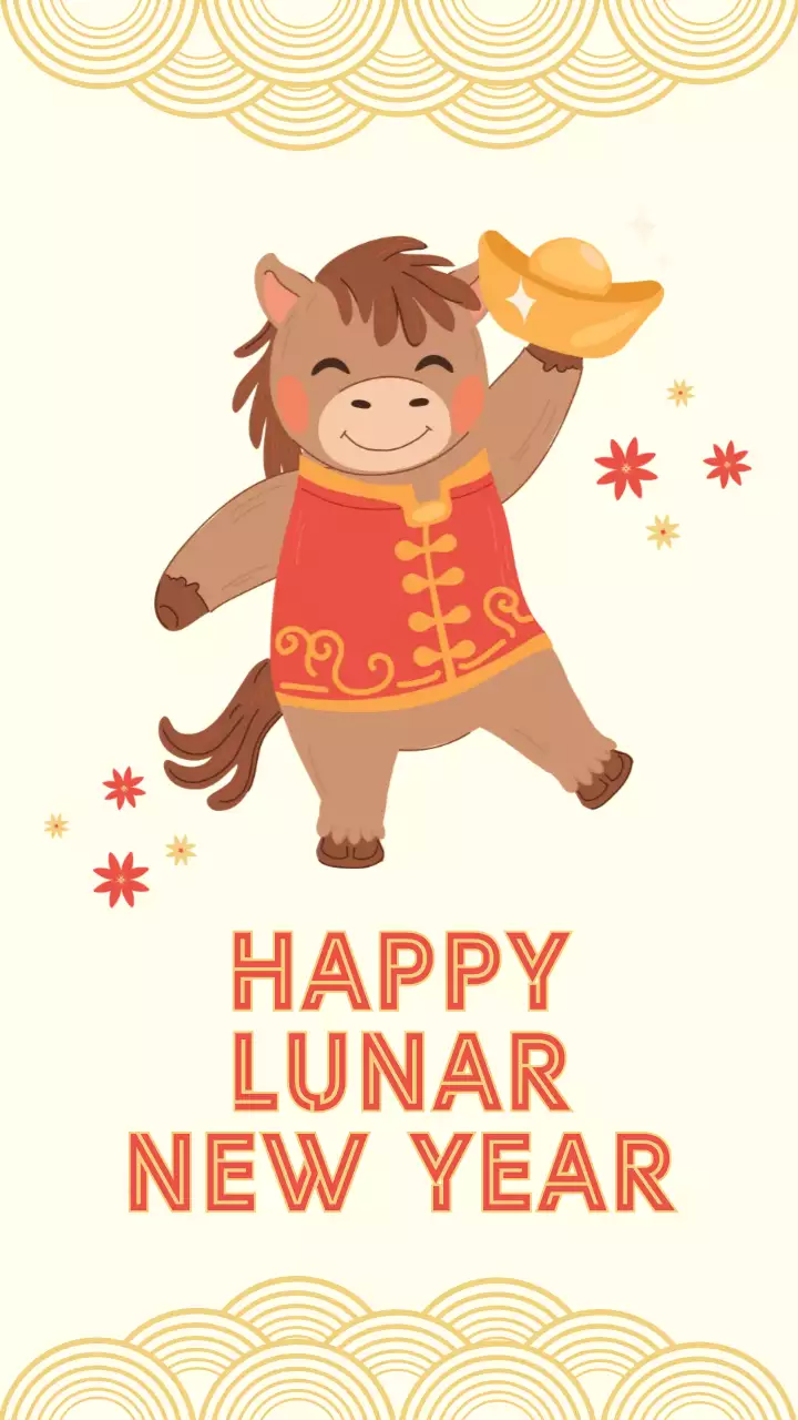 Horse Lunar New Year Greetings