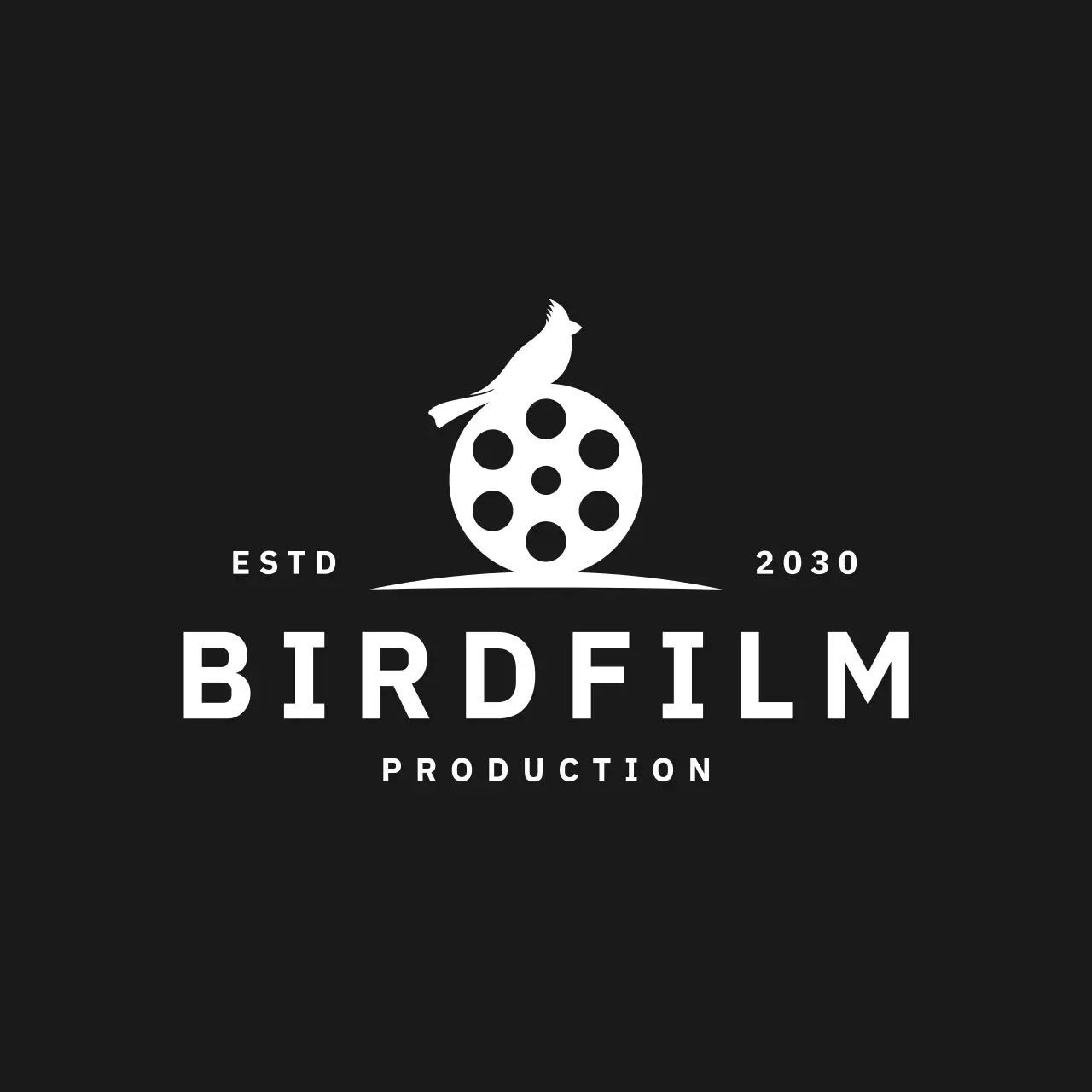 black modern film FOR BRAND IDENTITY