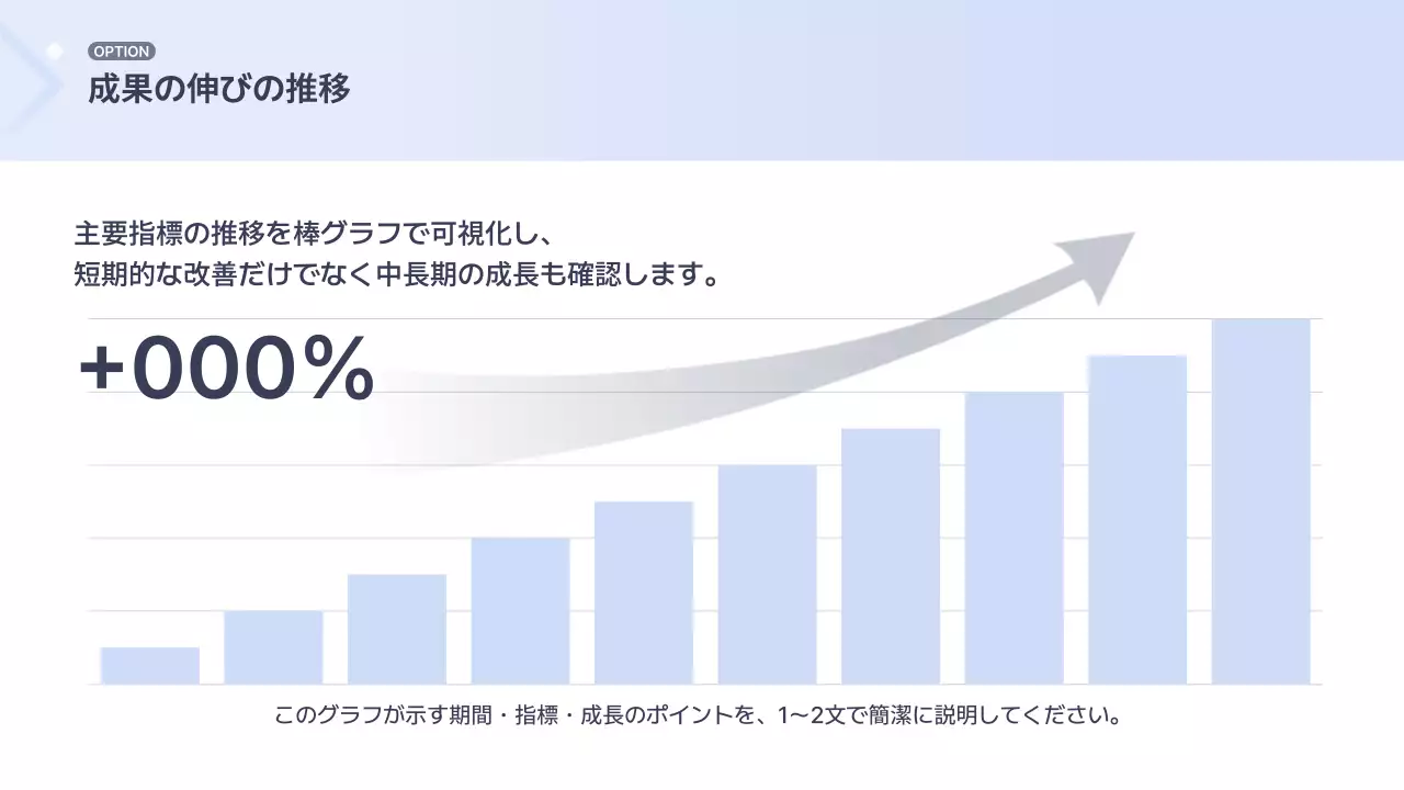 青 シンプル ビジネス 提案書