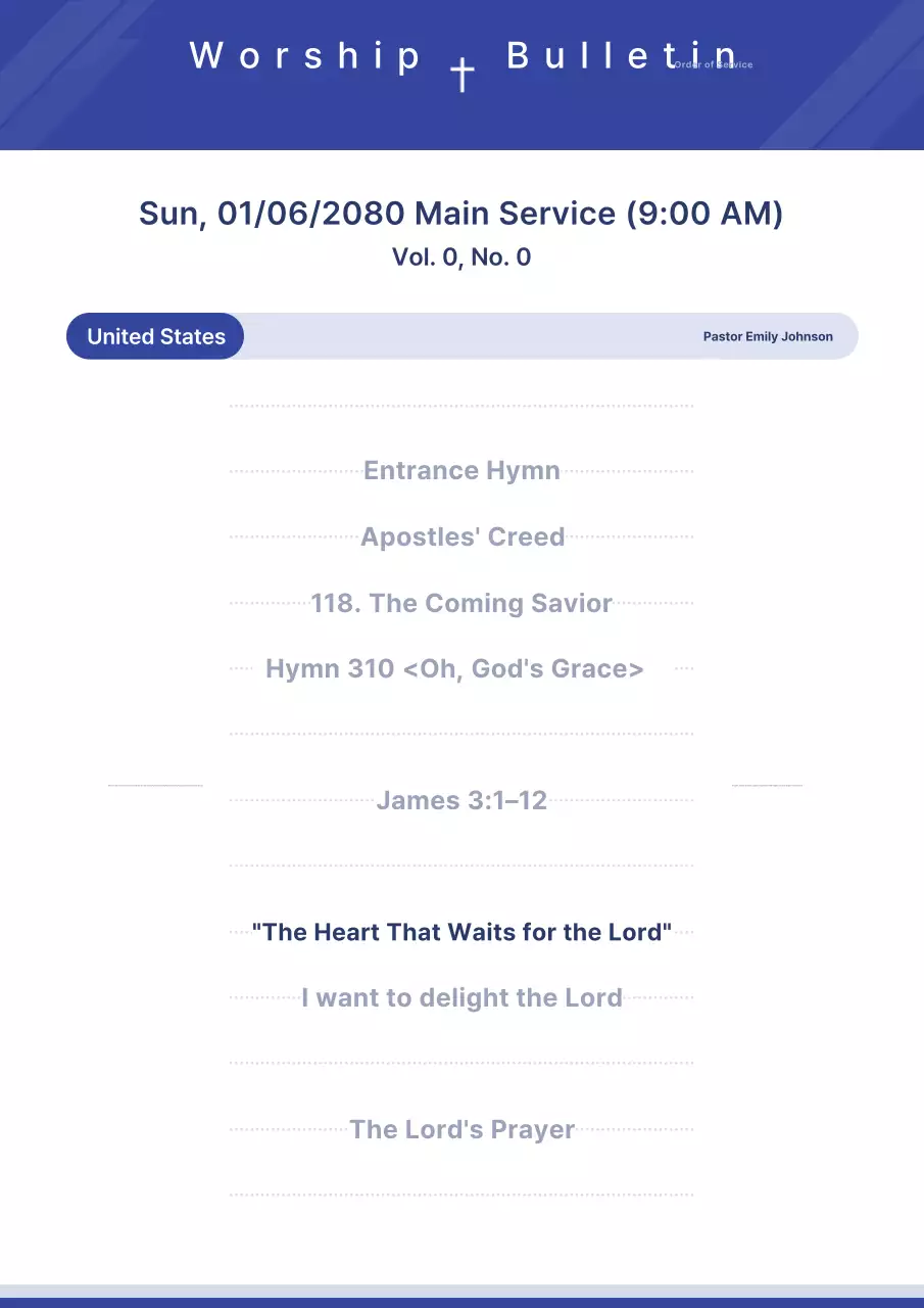 Hướng dẫn thờ phượng cơ bản màu xanh dương