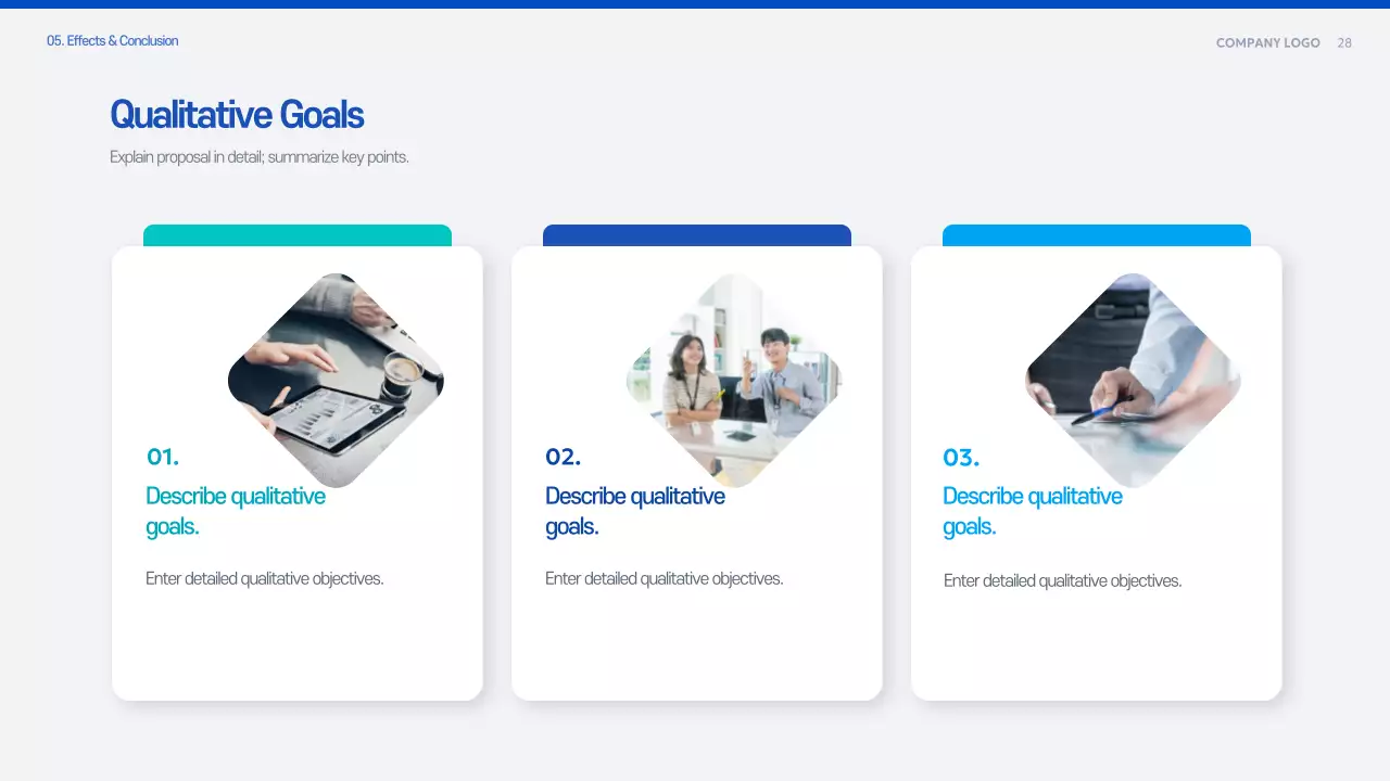 Blue Modern Proposal Planning Document