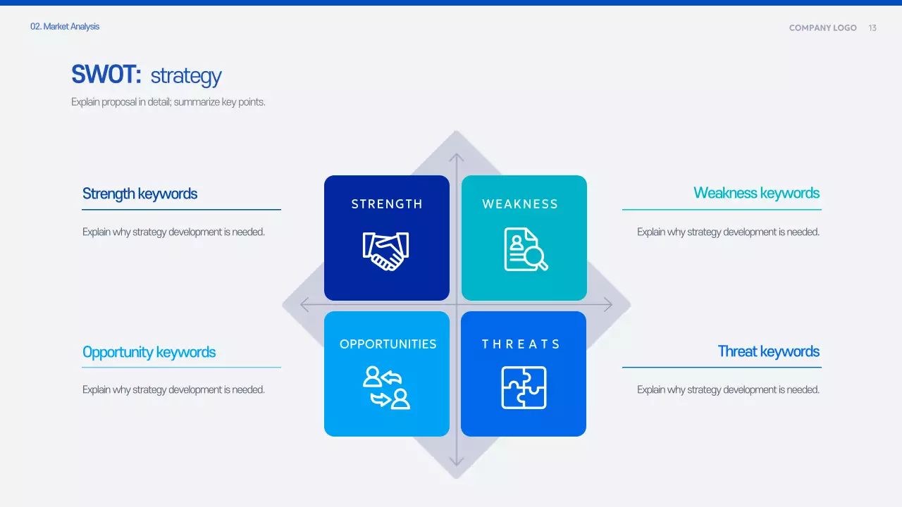 Blue Modern Proposal Planning Document