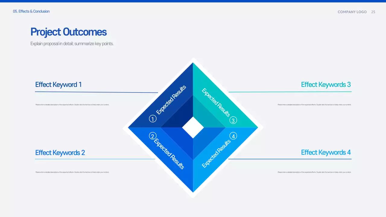 Blue Modern Proposal Planning Document