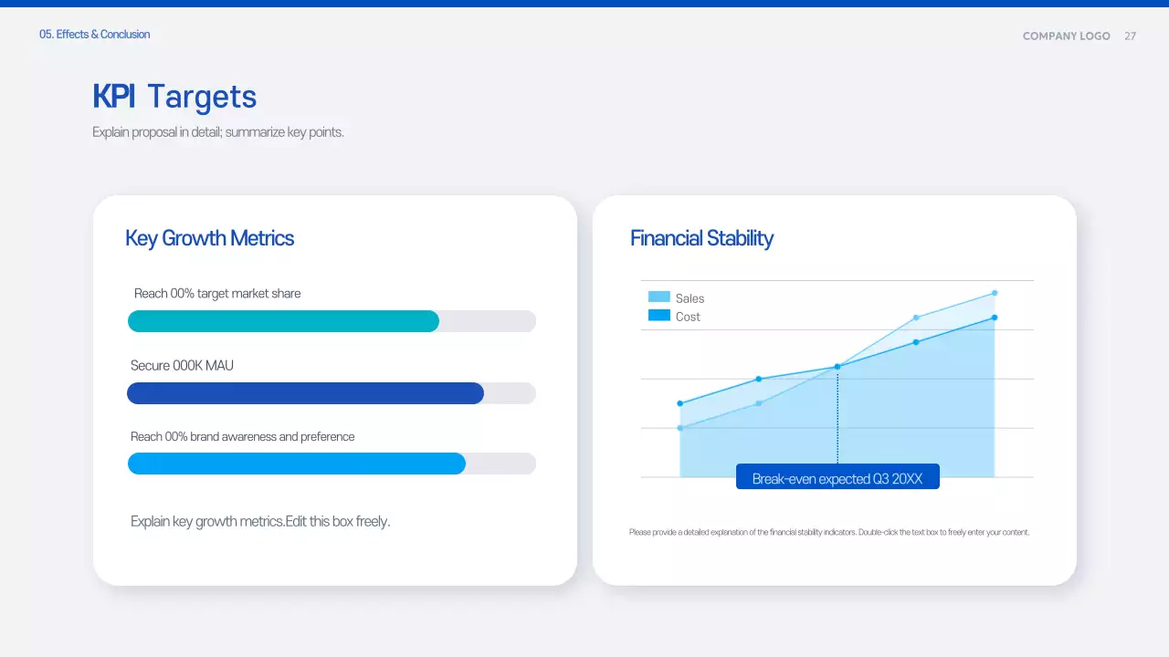 Blue Modern Proposal Planning Document