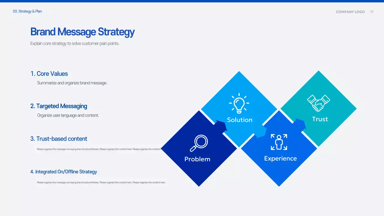 Blue Modern Proposal Planning Document