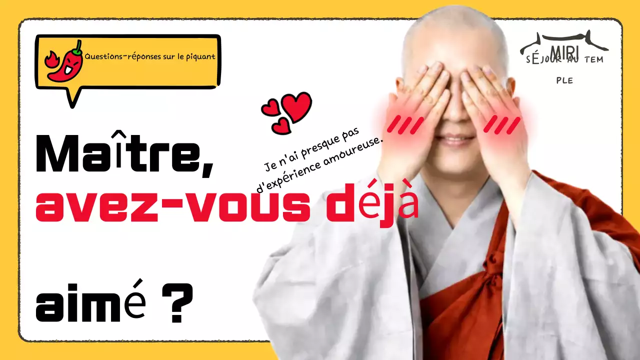 Publicité de rencontre avec une question humoristique jaune