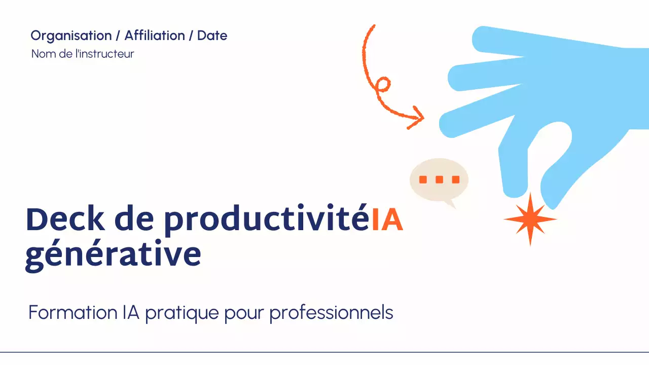 Présentation du guide du cours Blue Modern AI