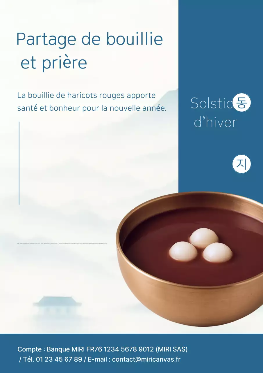 Guide des événements traditionnels simples bleus