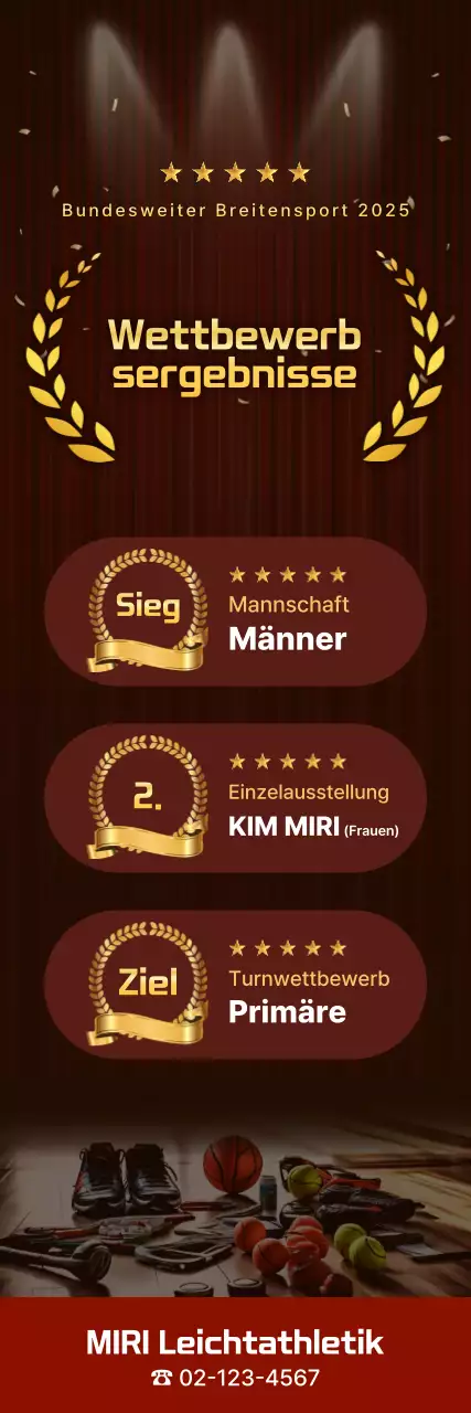 Brown Classic Leichtathletik-Meisterschaftspreis