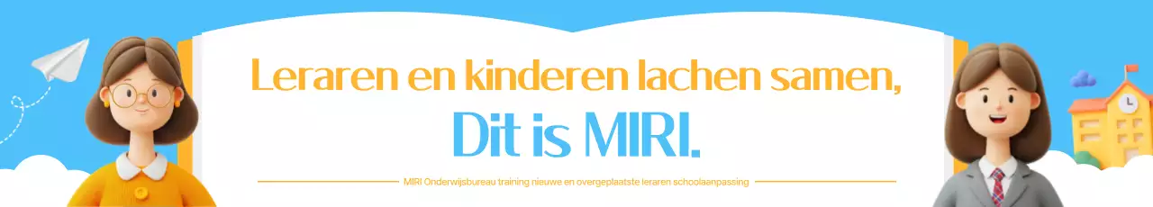 Hemelsblauwe schattige trainingscursus