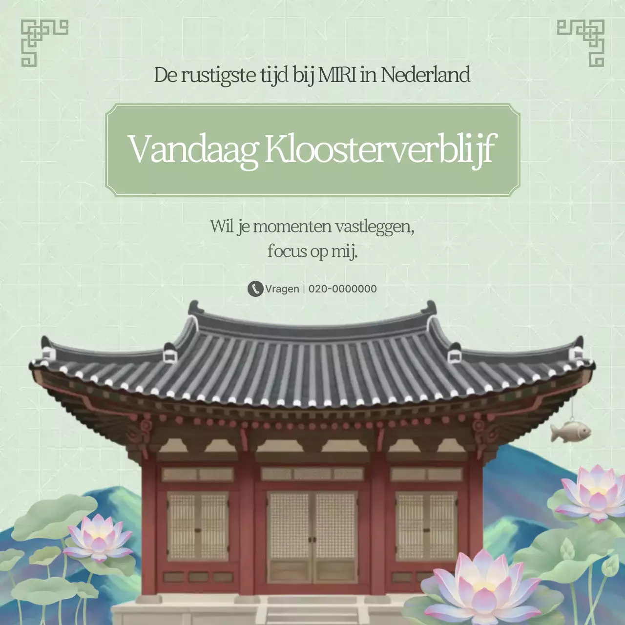 Gids voor een verblijf in een traditionele Mint-tempel
