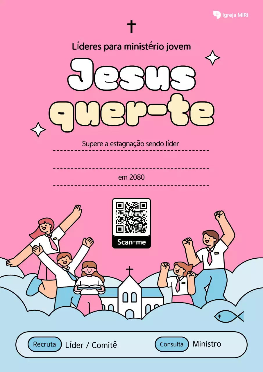 Recrutamento do Departamento Juvenil Pink Baby