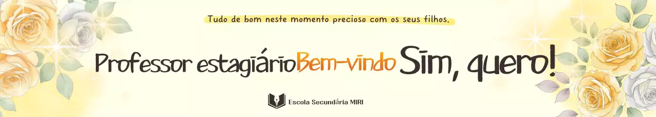 Guia Escolar Simples Amarelo