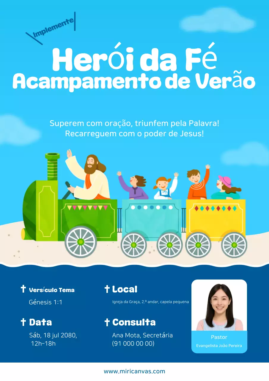Guia do Acampamento de Verão Sky Blue Baby