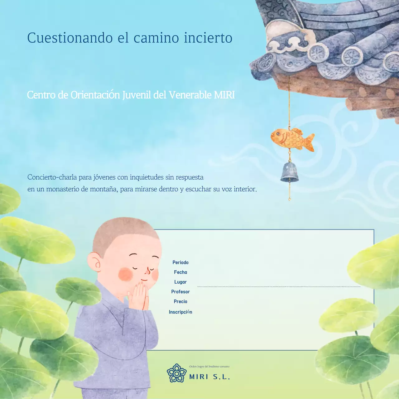 Formación en asesoramiento tradicional Sky Blue