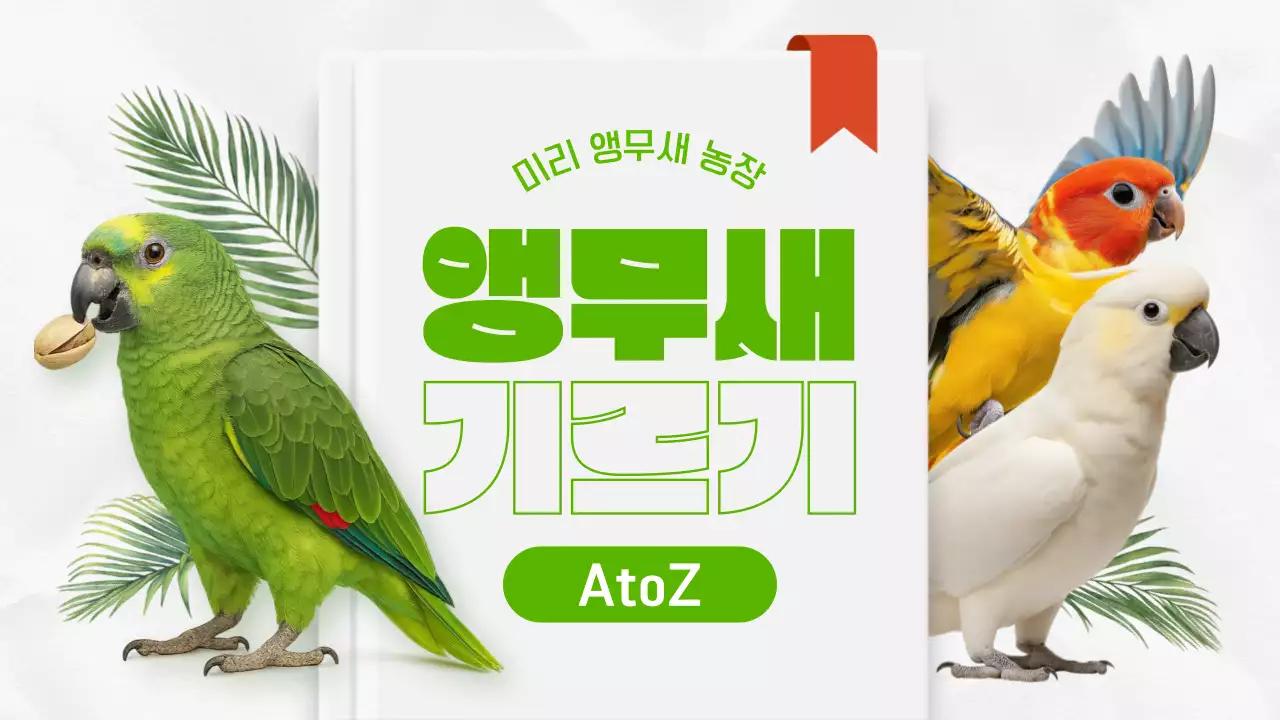 초록 깔끔 반려동물 정보 전달