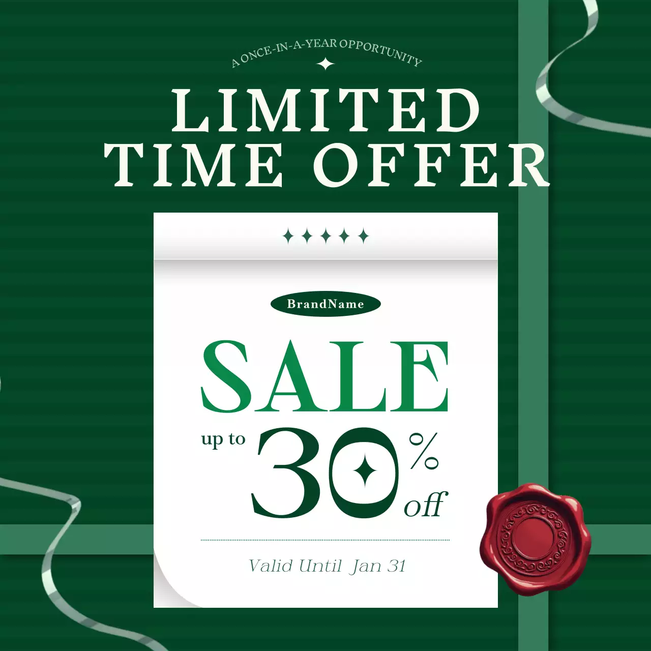 green classic sale promotion