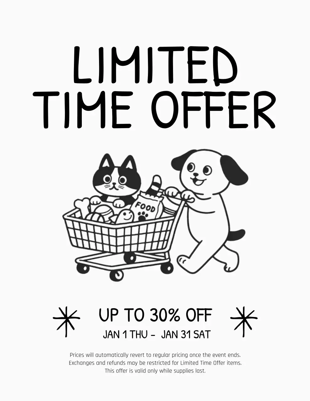 블랙 코믹 쇼핑 세일