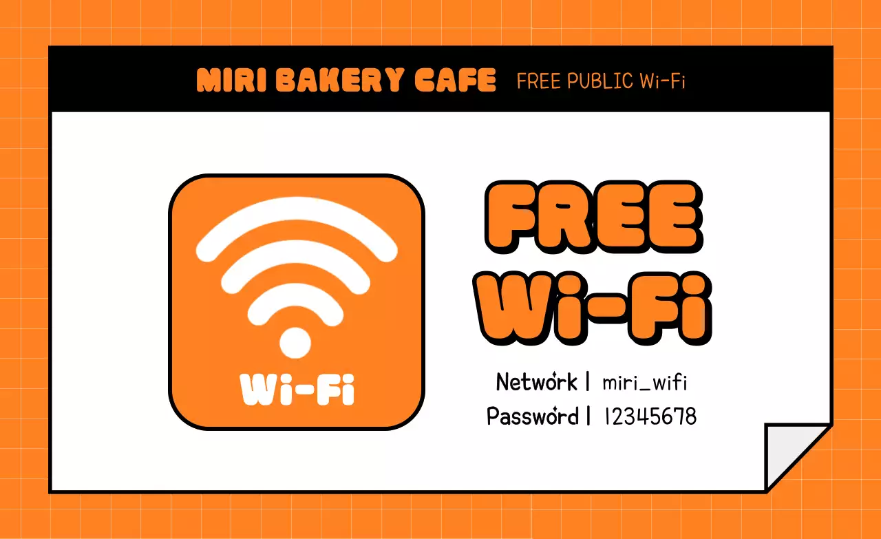 오렌지 팝 와이파이 안내