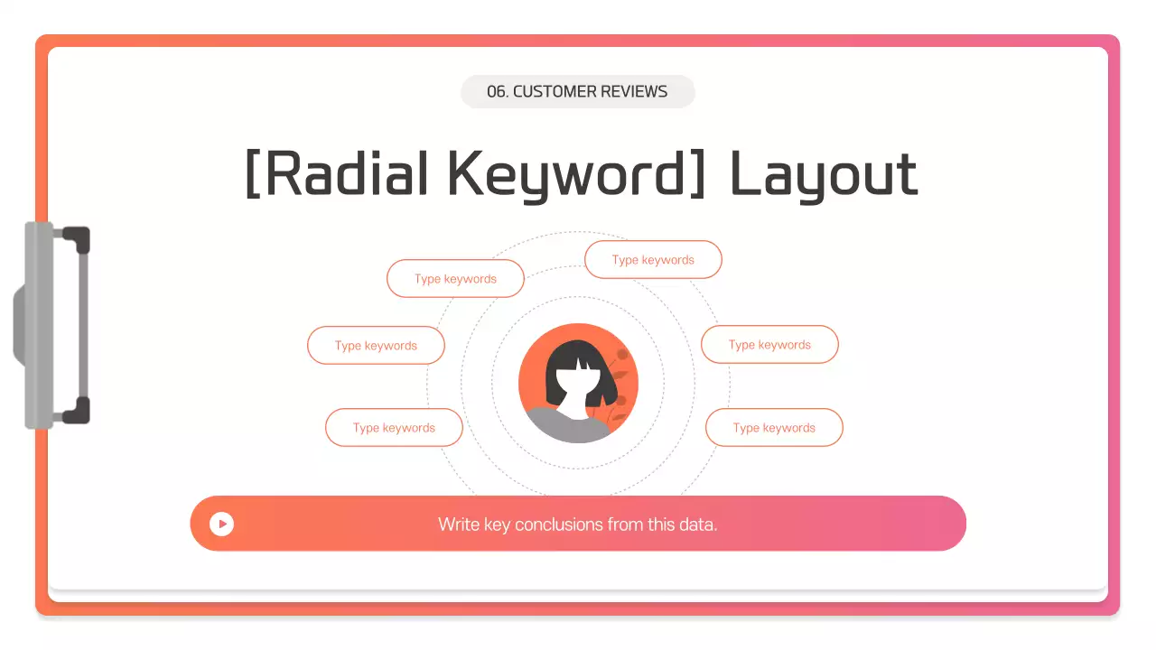 Descrição da Apresentação Moderna em Rosa