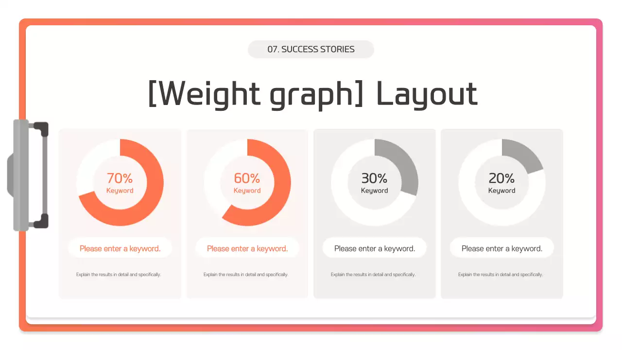 Descrição da Apresentação Moderna em Rosa