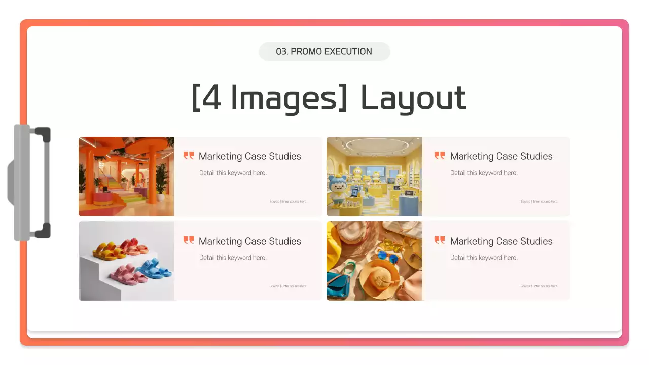 Descrição da Apresentação Moderna em Rosa