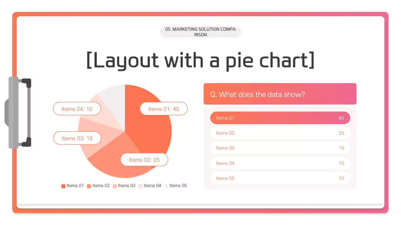Descrição da Apresentação Moderna em Rosa