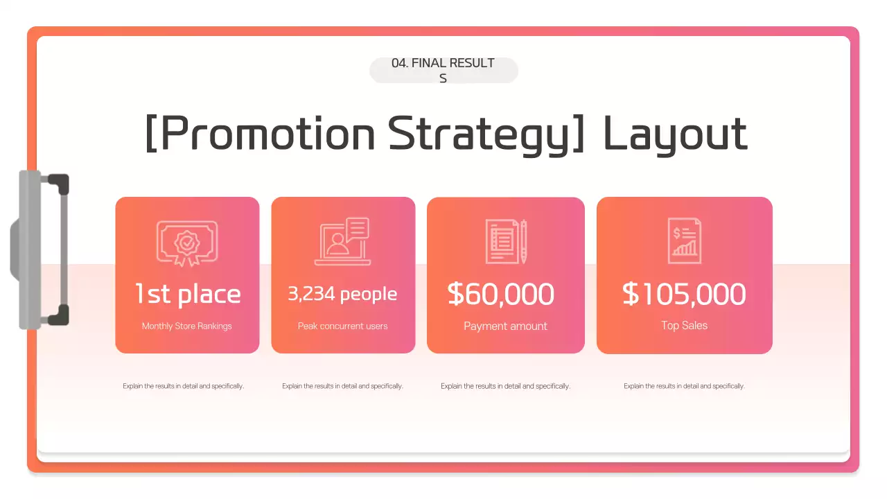 Descrição da Apresentação Moderna em Rosa