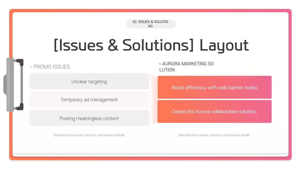 Descrição da Apresentação Moderna em Rosa