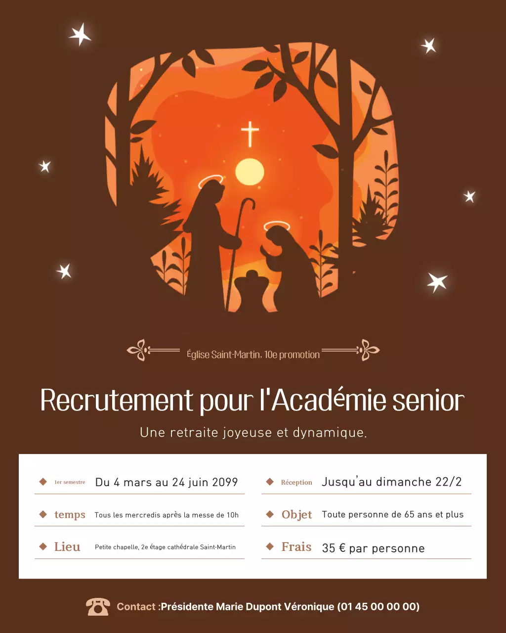 Recrutement à la Brown Vintage Academy