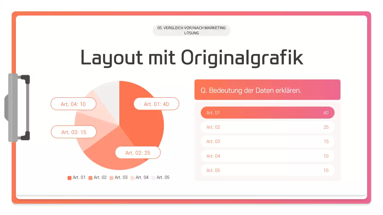 Pink Modern Präsentationsbeschreibung