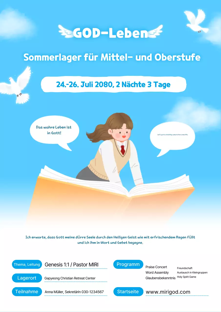 Sky Blue Baby Retreat Guide