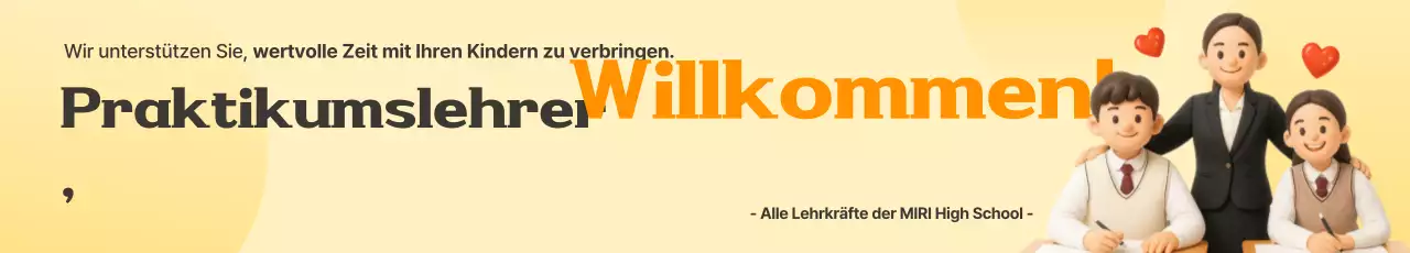 Gelber einfacher Leitfaden für Lehrer – Willkommenshilfe