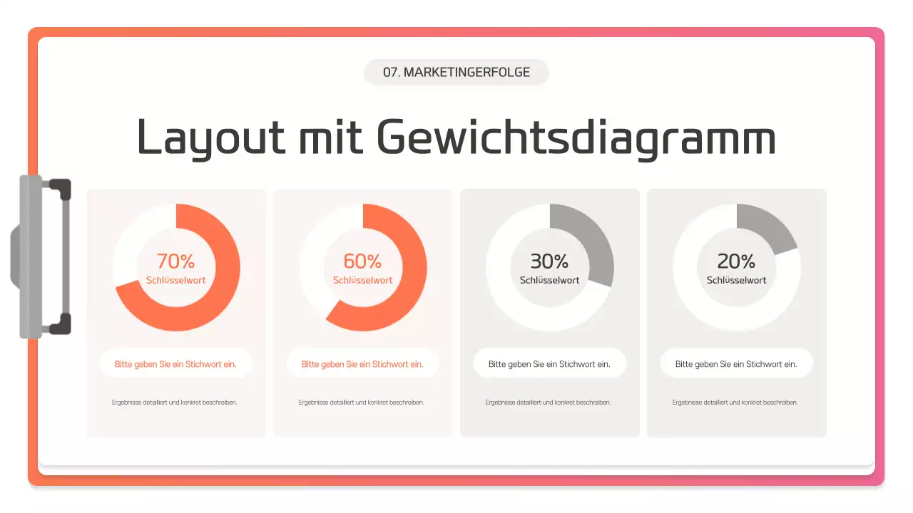 Pink Modern Präsentationsbeschreibung