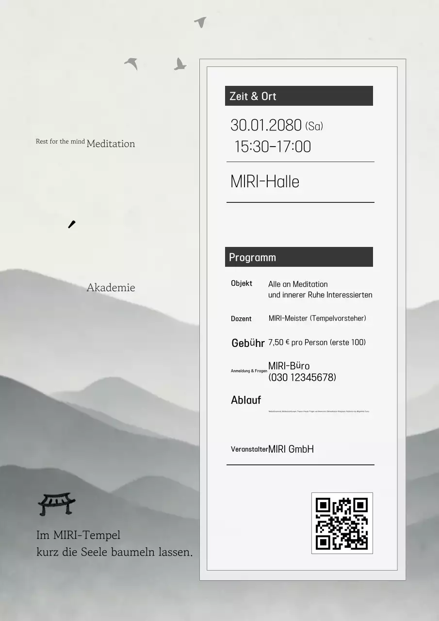 Leitfaden zum traditionellen buddhistischen Meditationsprogramm von Gray